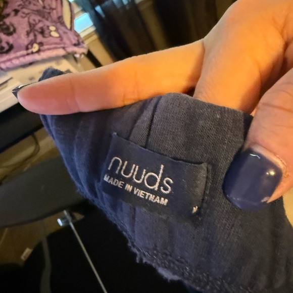 NUUDS vintage fleece seemed short, size m, washed navy color - Picture 4 of 10